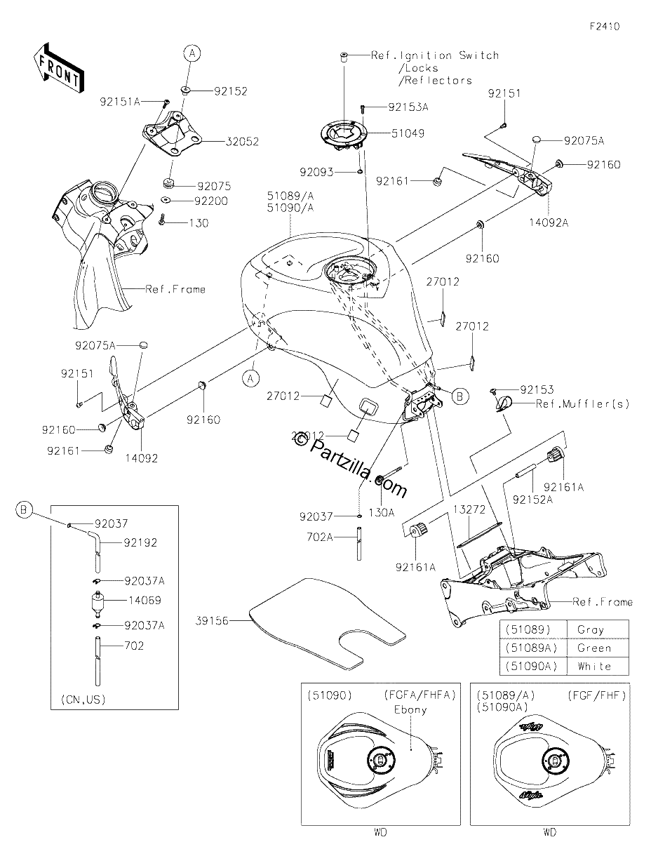 Diagrama de FUEL TANK