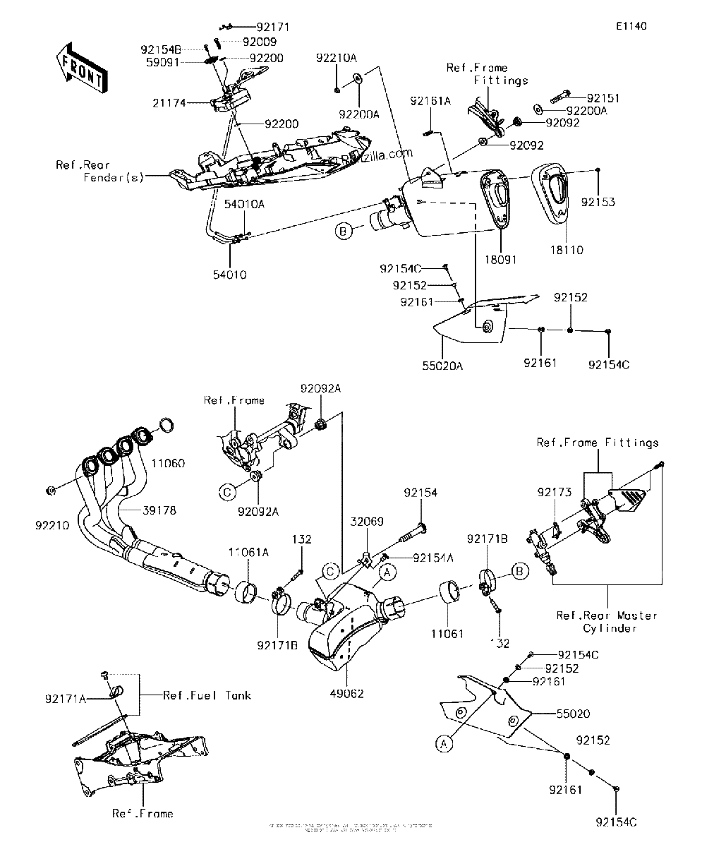 Diagrama de MUFFLER S