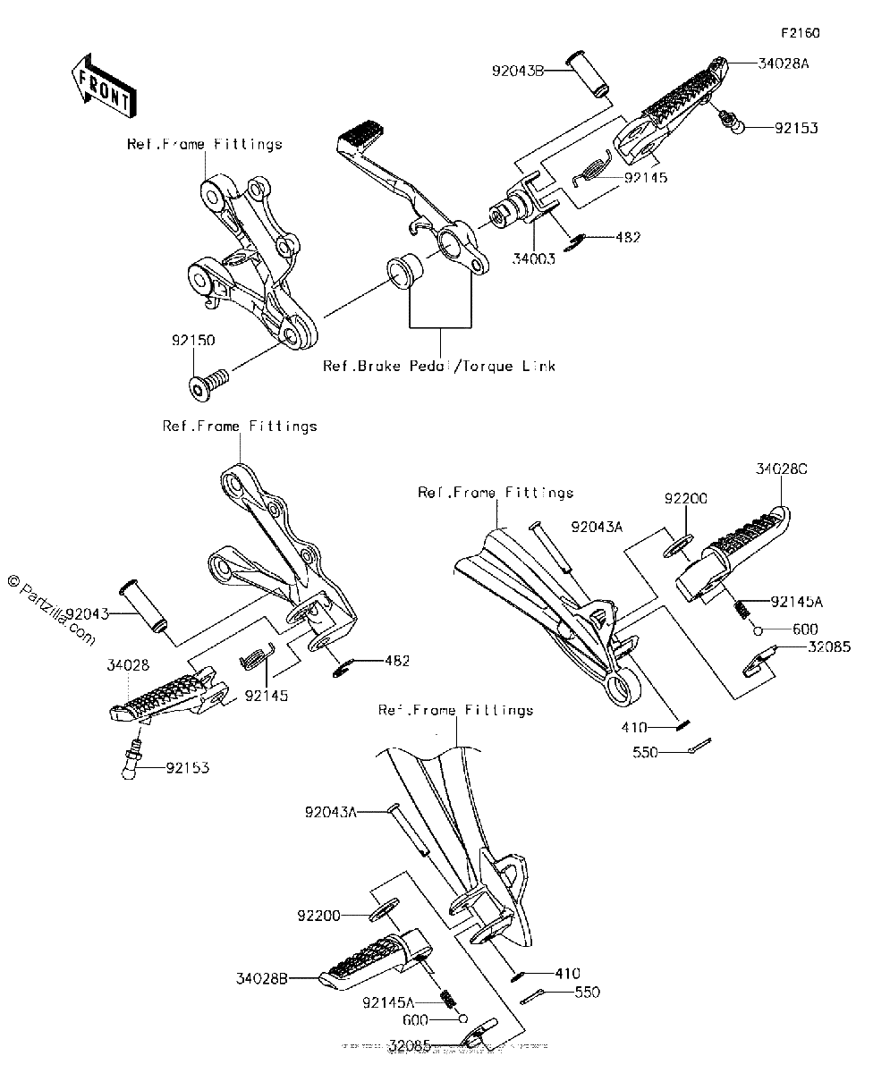 Diagrama de FOOTRESTS