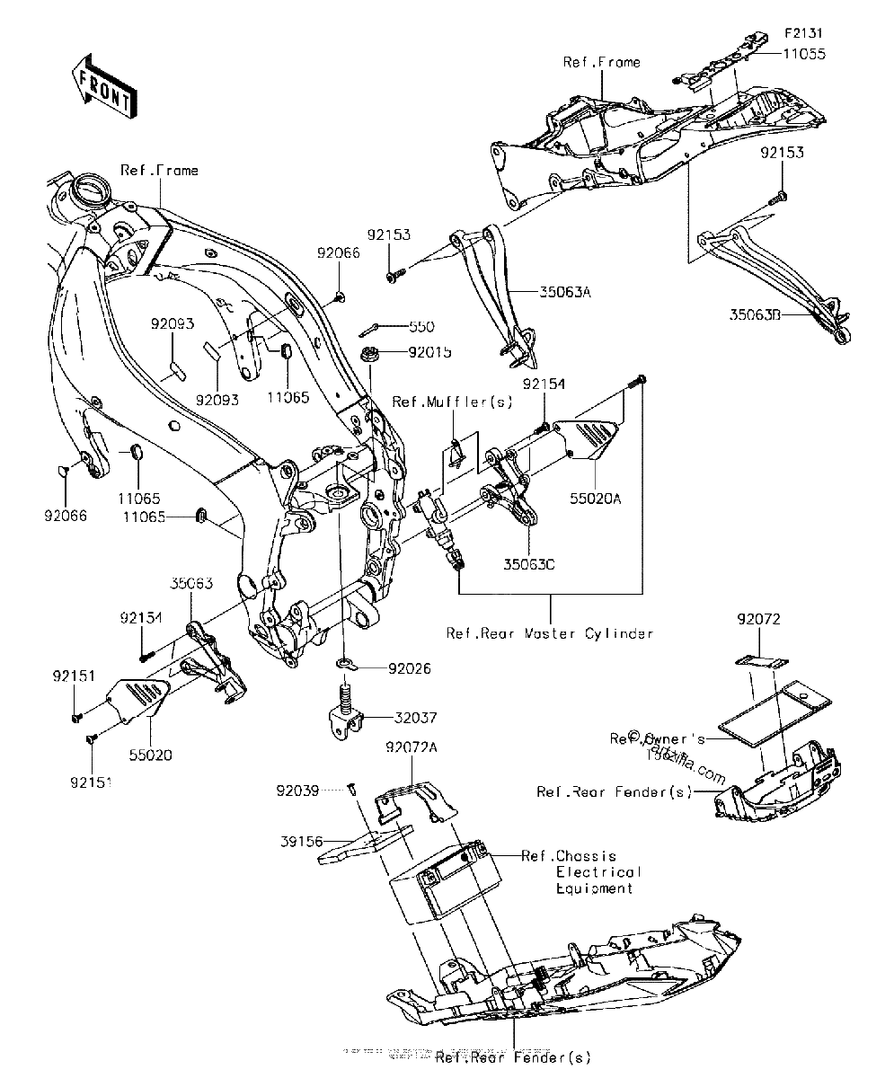 Diagrama de FRAME FITTINGS