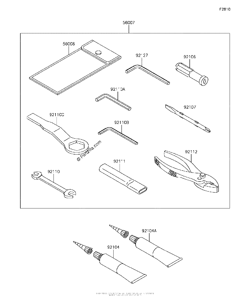 Diagrama de OWNER S TOOLS