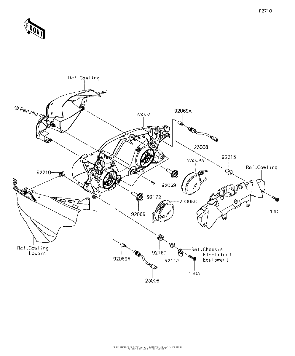 Diagrama de HEADLIGHT S