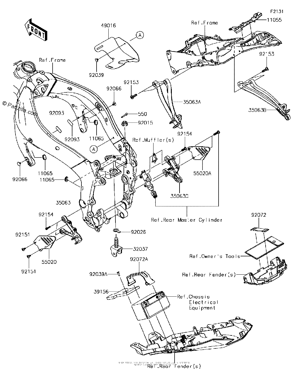Diagrama de FRAME FITTINGS