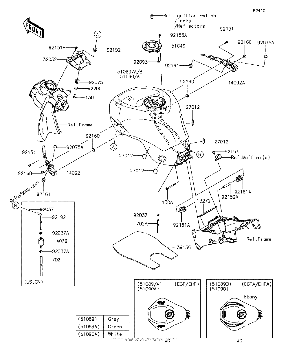 Diagrama de FUEL TANK 1 2