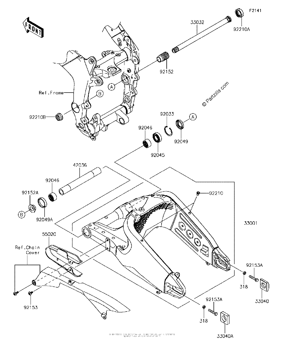Diagrama de SWINGARM
