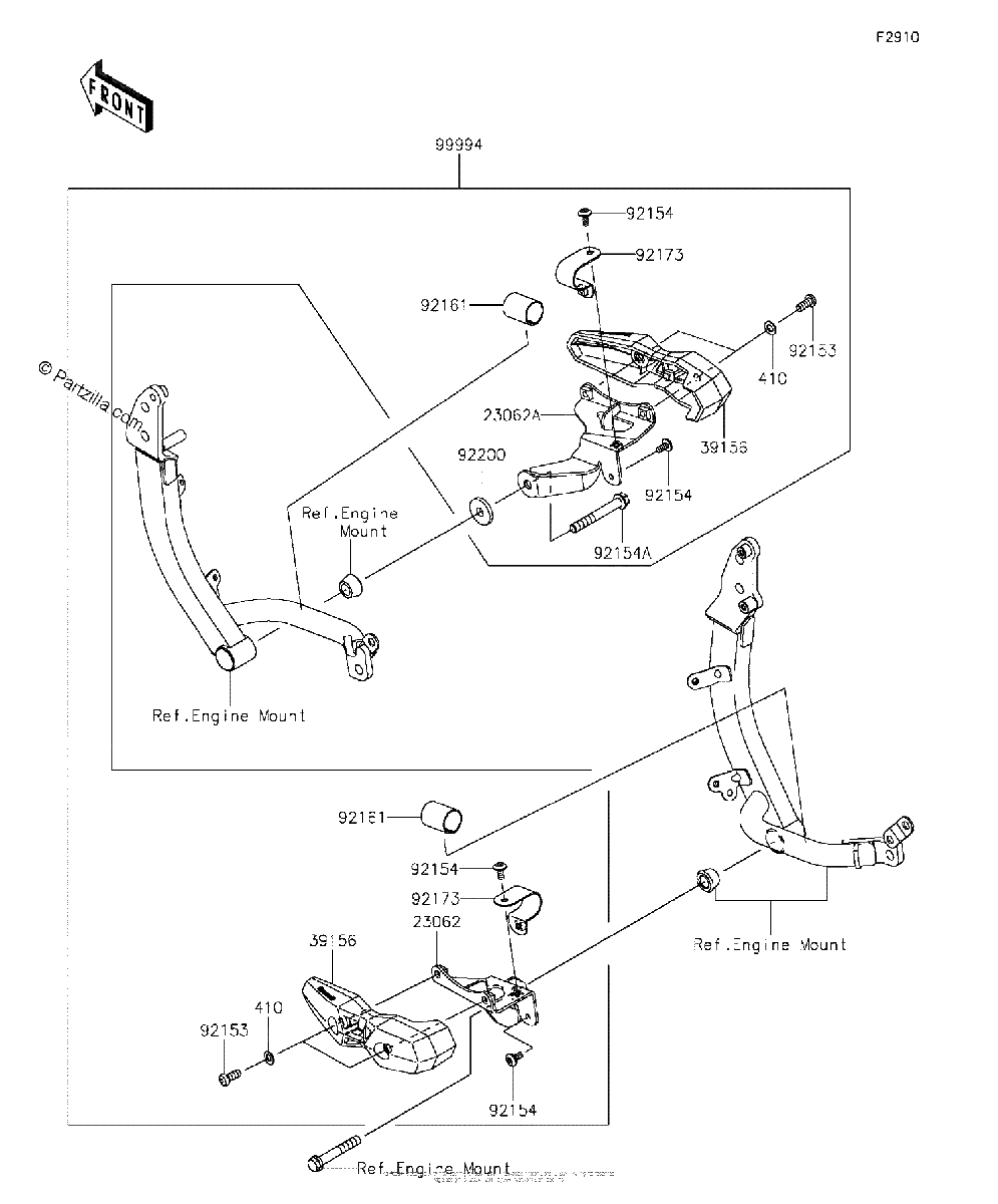 Diagrama de ACCESSORY FRAME SLIDER