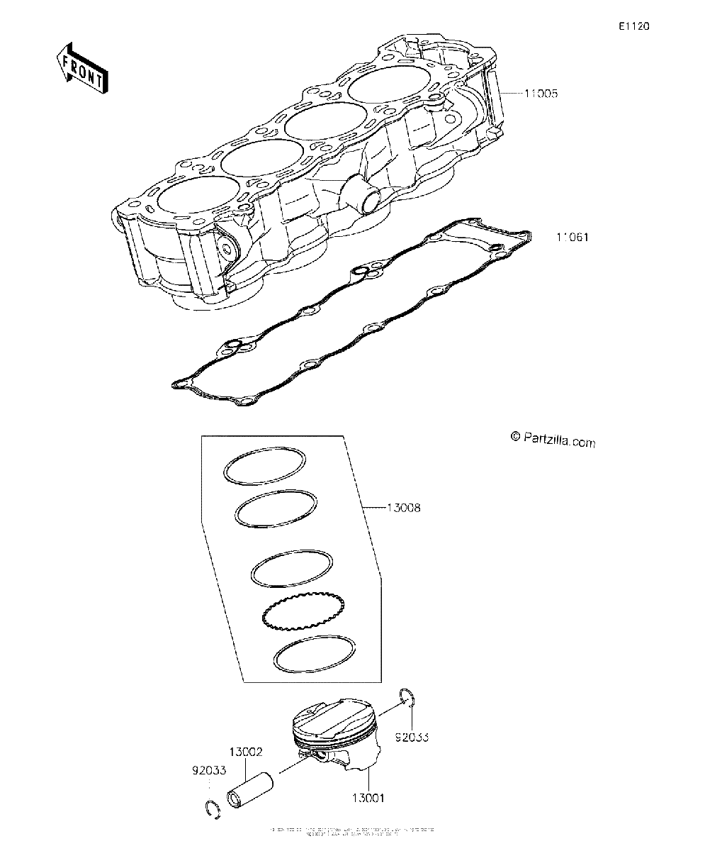 Diagrama de CYLINDER PISTON S