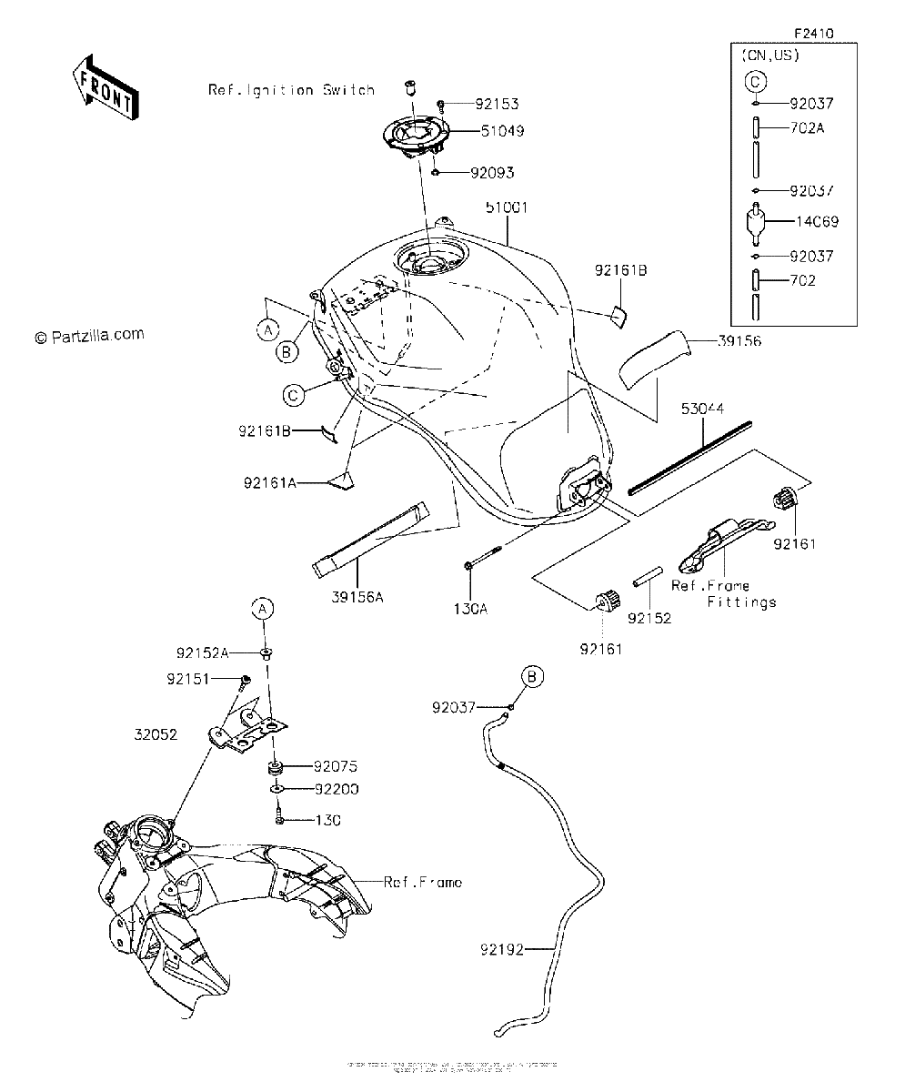 Diagrama de FUEL TANK