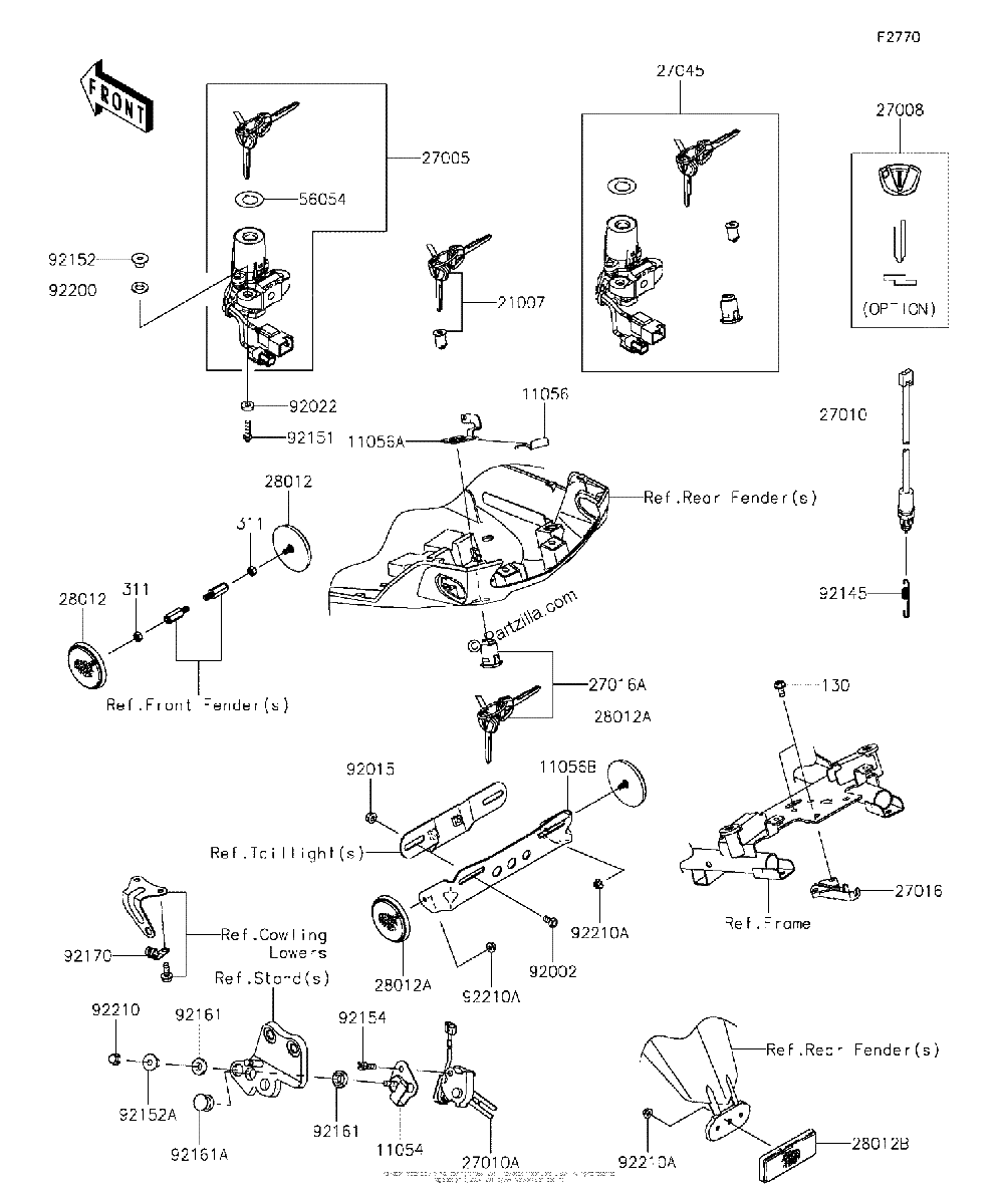 Diagrama de IGNITION SWITCH