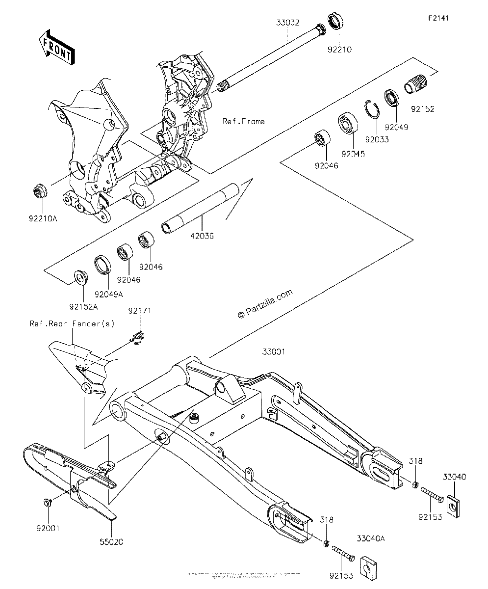 Diagrama de SWINGARM