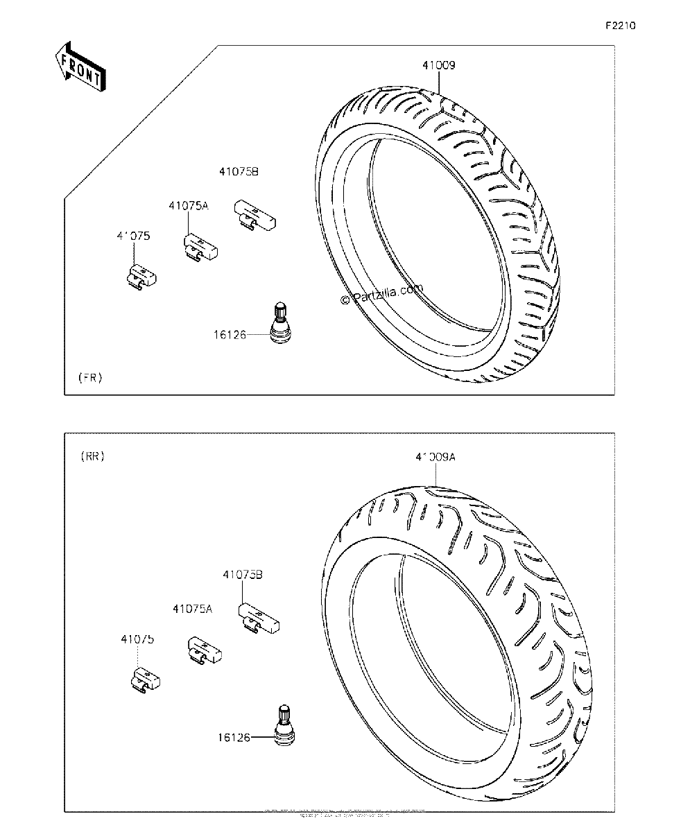 Diagrama de WHEELS TIRES
