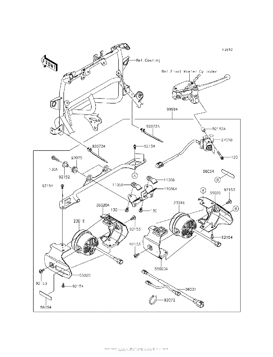 Diagrama de ACCESSORY FOG LAMP