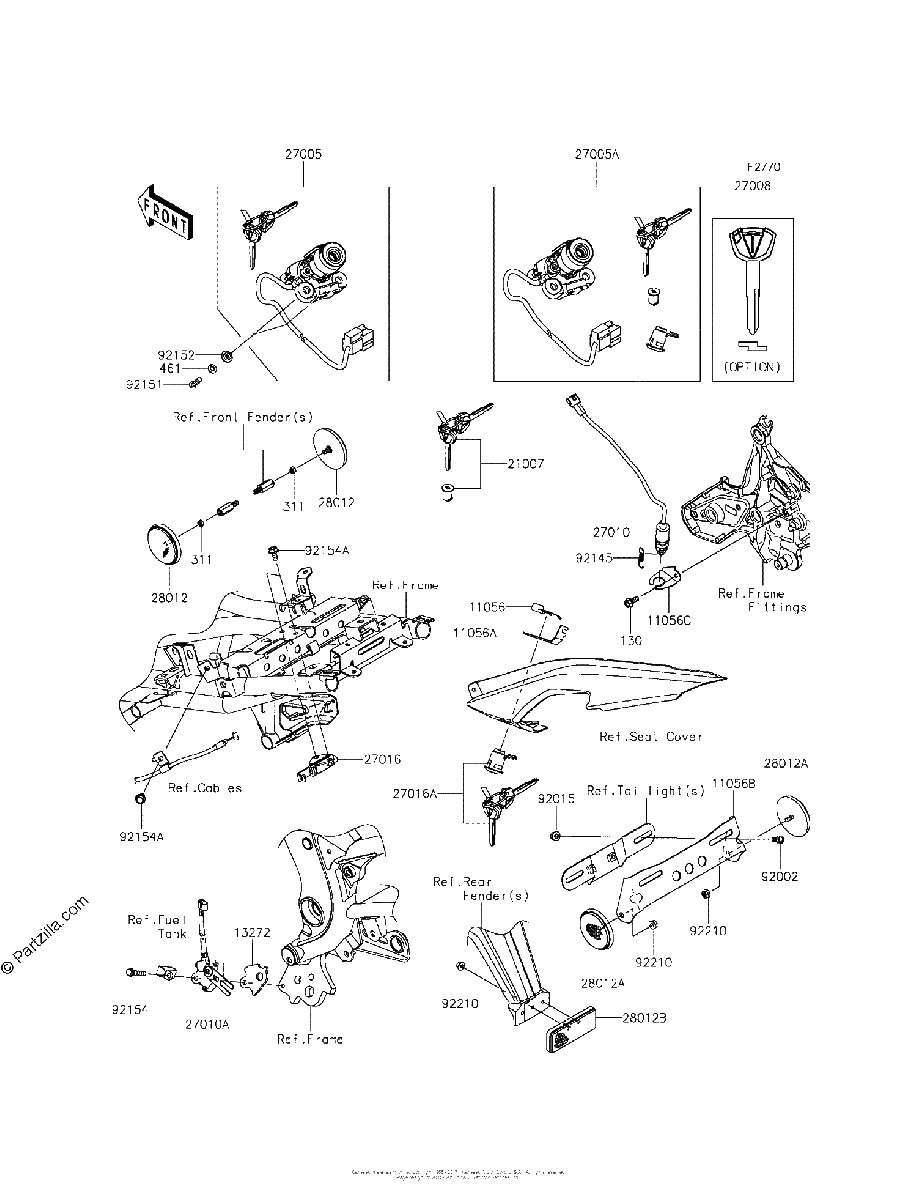 Diagrama de IGNITION SWITCH