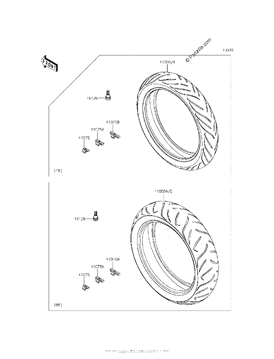 Diagrama de WHEELS TIRES