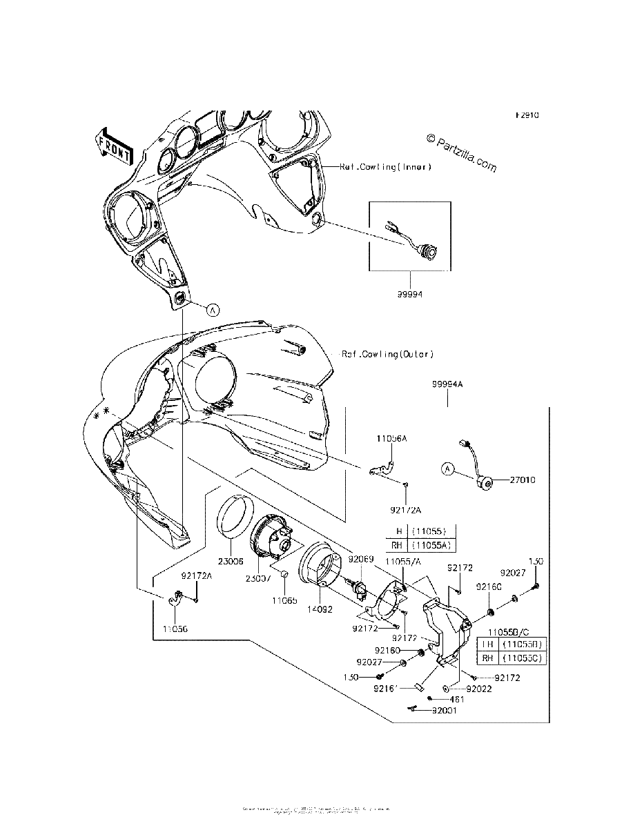 Diagrama de ACCESSORY AUX DRIVING LIGHT