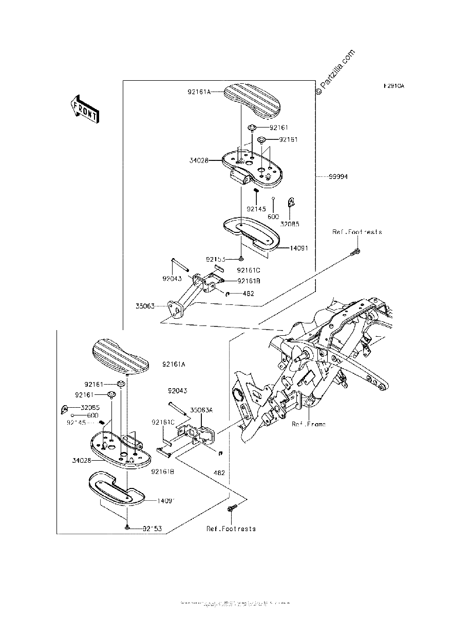 Diagrama de ACCESSORY PASS FLOORBOARD