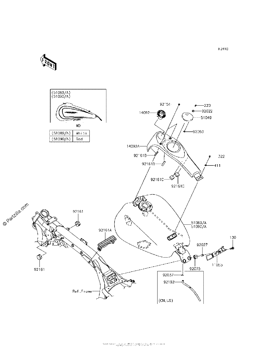 Diagrama de FUEL TANK