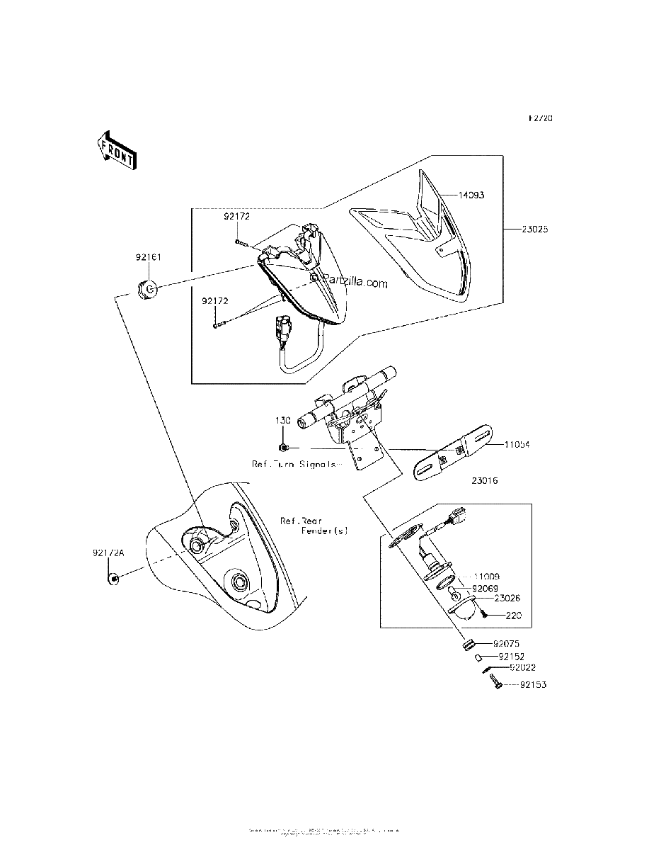 Diagrama de TAILLIGHT S