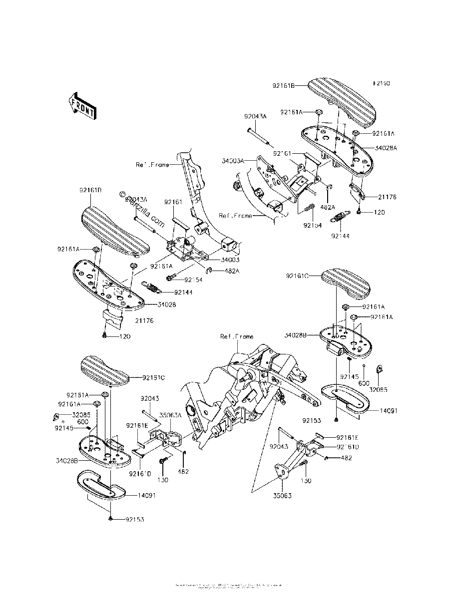 Diagrama de FOOTRESTS