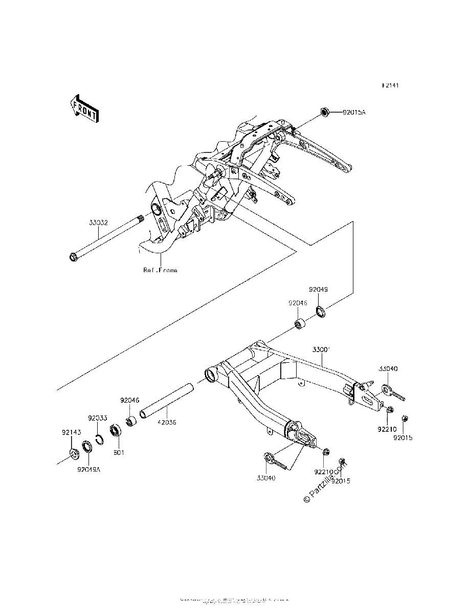 Diagrama de SWINGARM