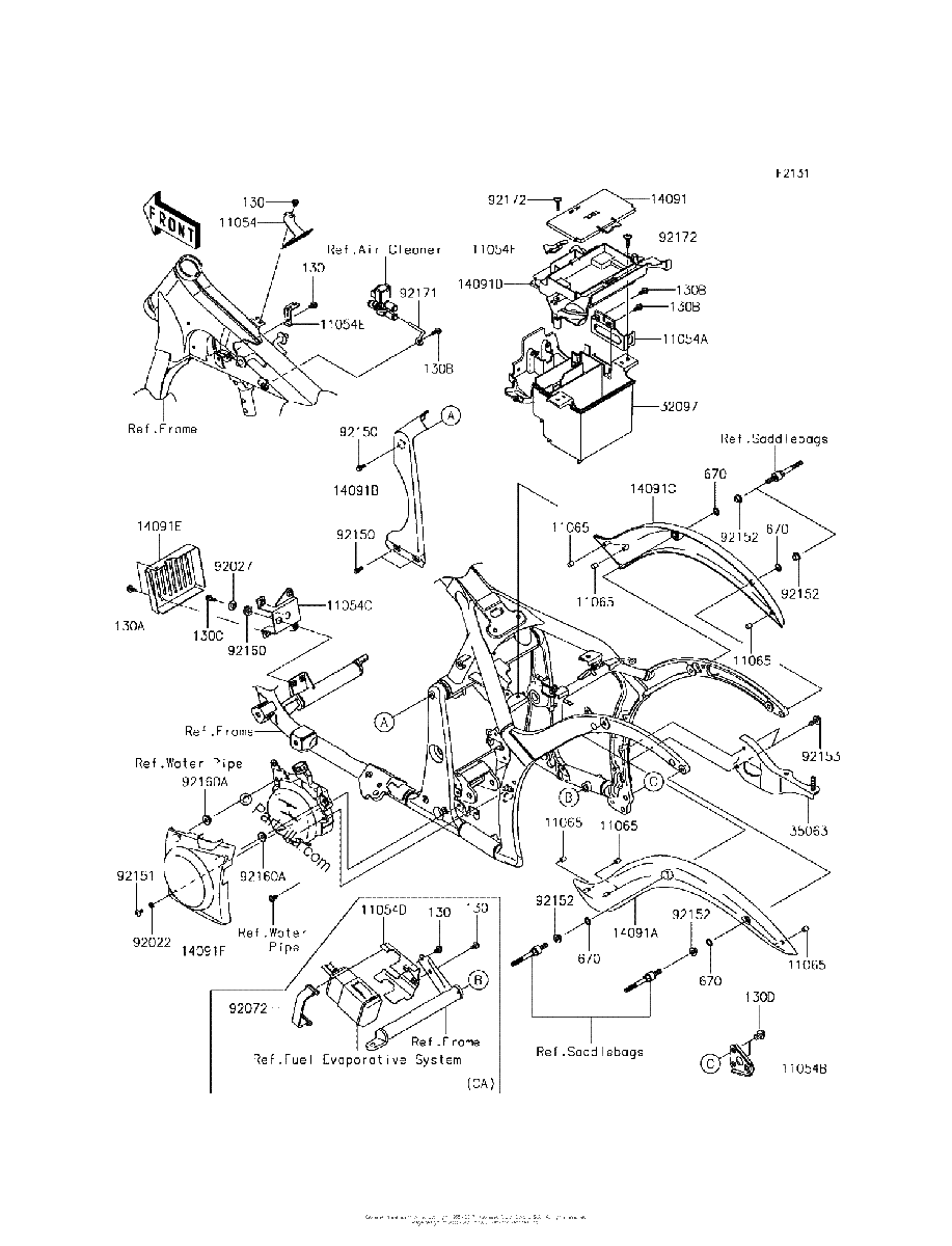 Diagrama de FRAME FITTINGS