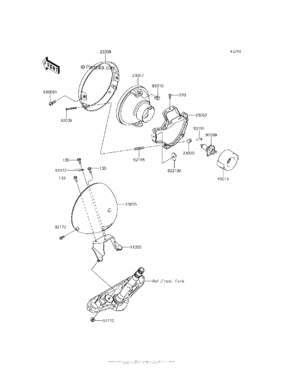 Diagrama de HEADLIGHT S