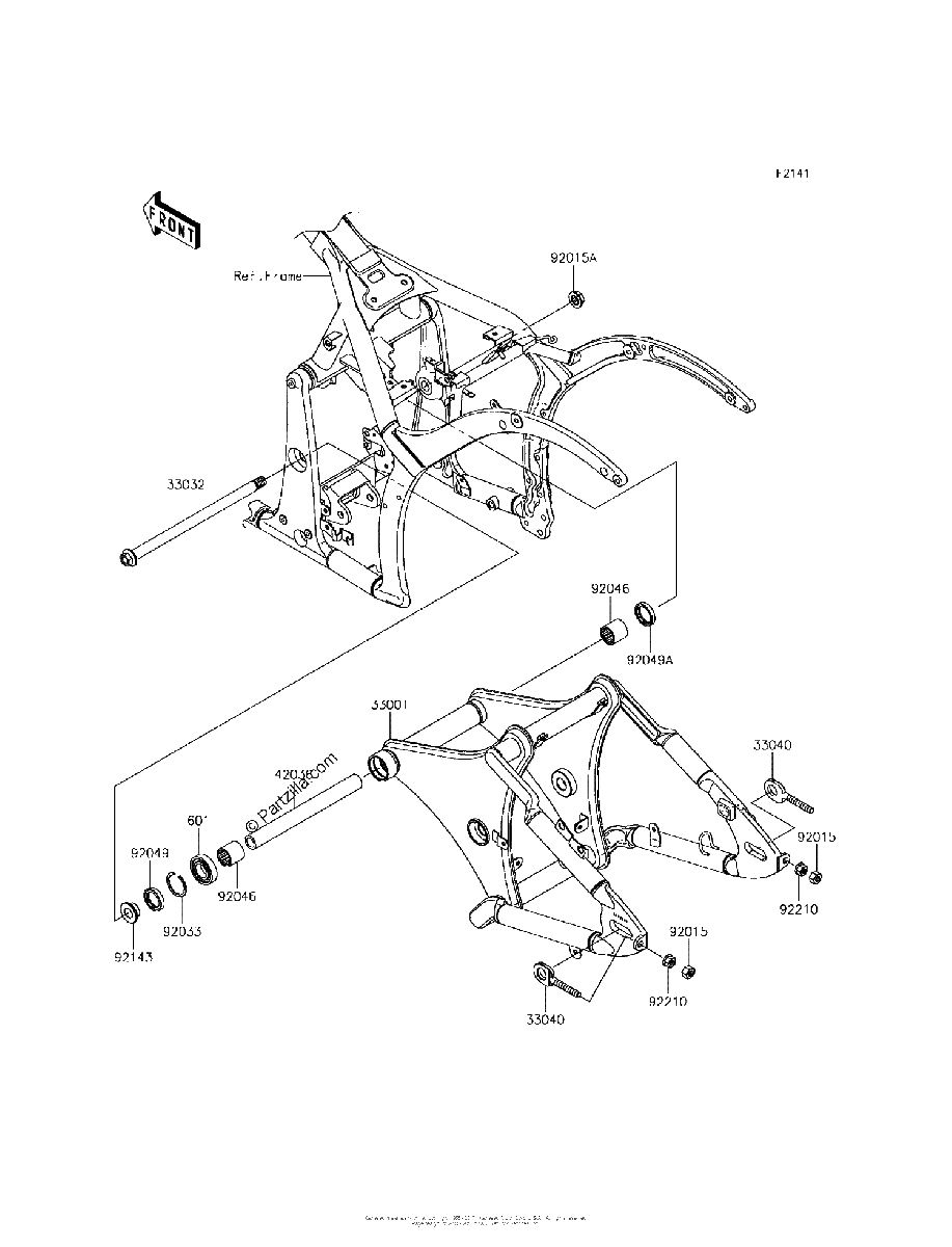 Diagrama de SWINGARM