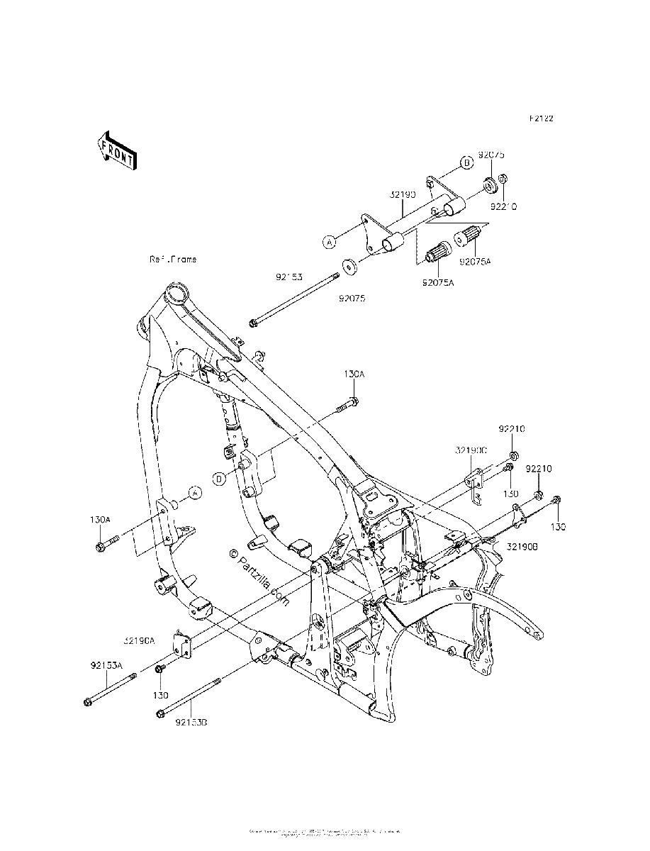 Diagrama de ENGINE MOUNT