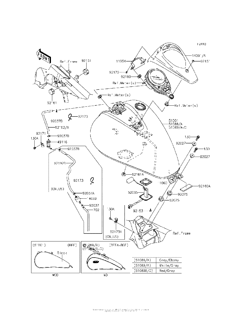 Diagrama de FUEL TANK