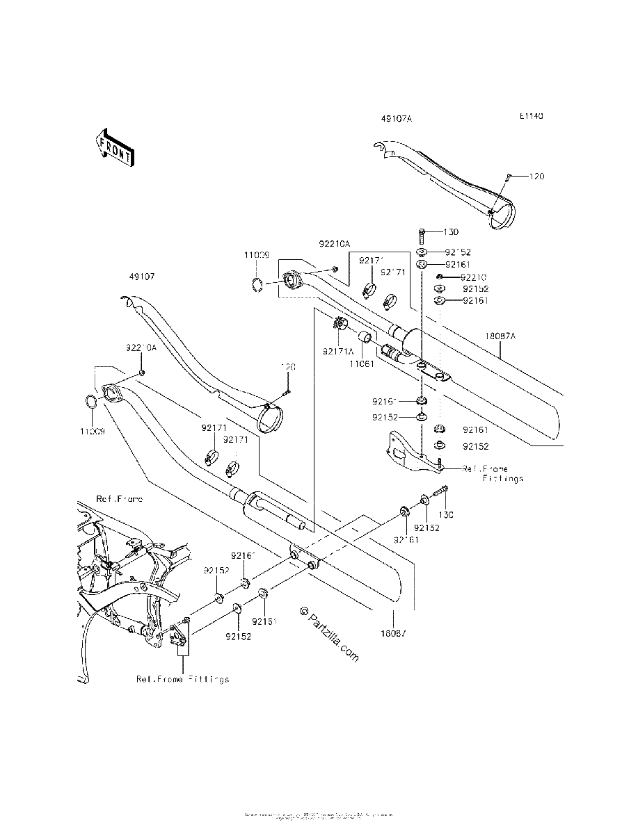 Diagrama de MUFFLER S