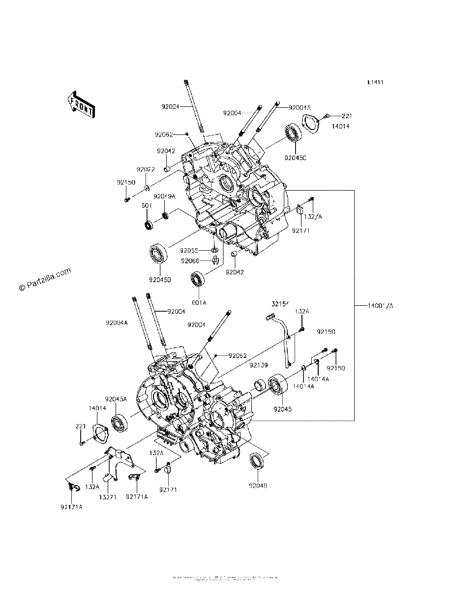Diagrama de CRANKCASE