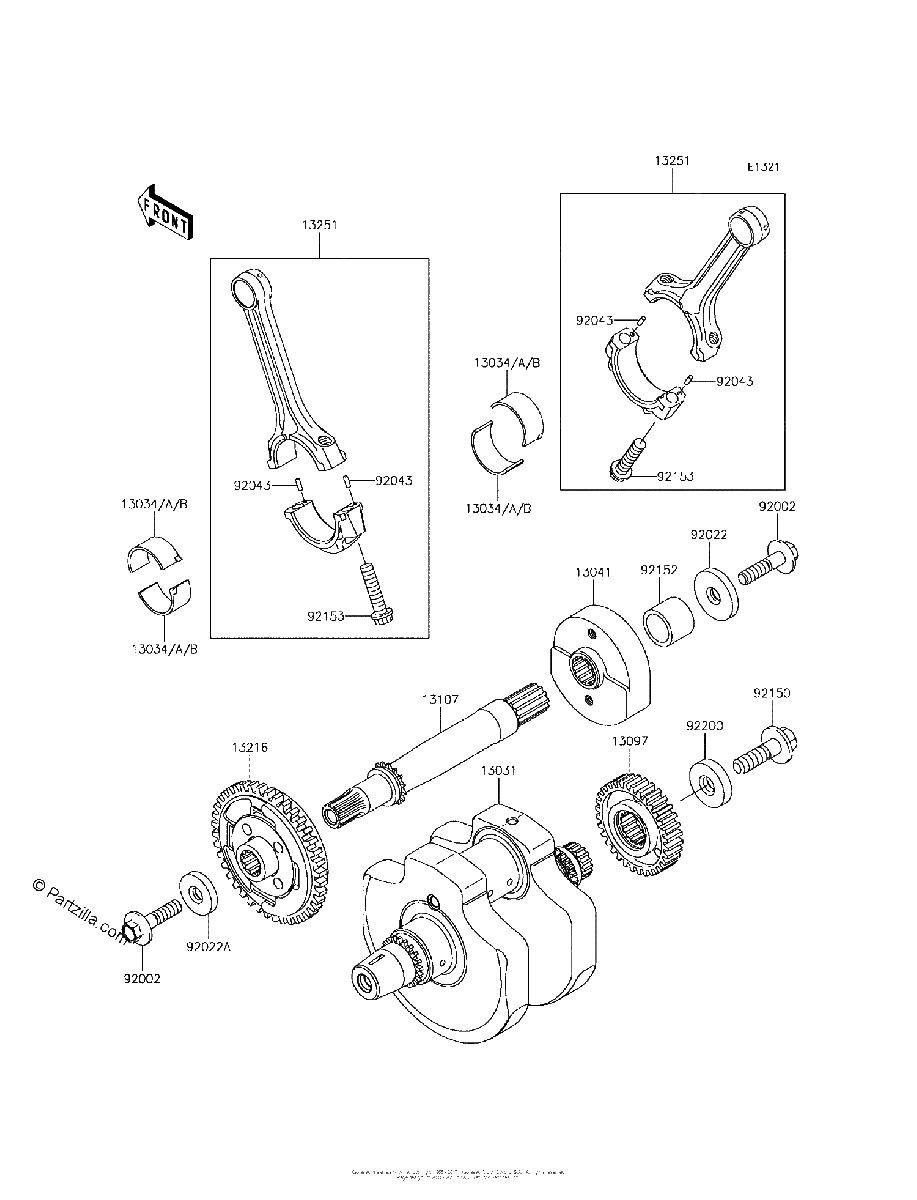 Diagrama de CRANKSHAFT