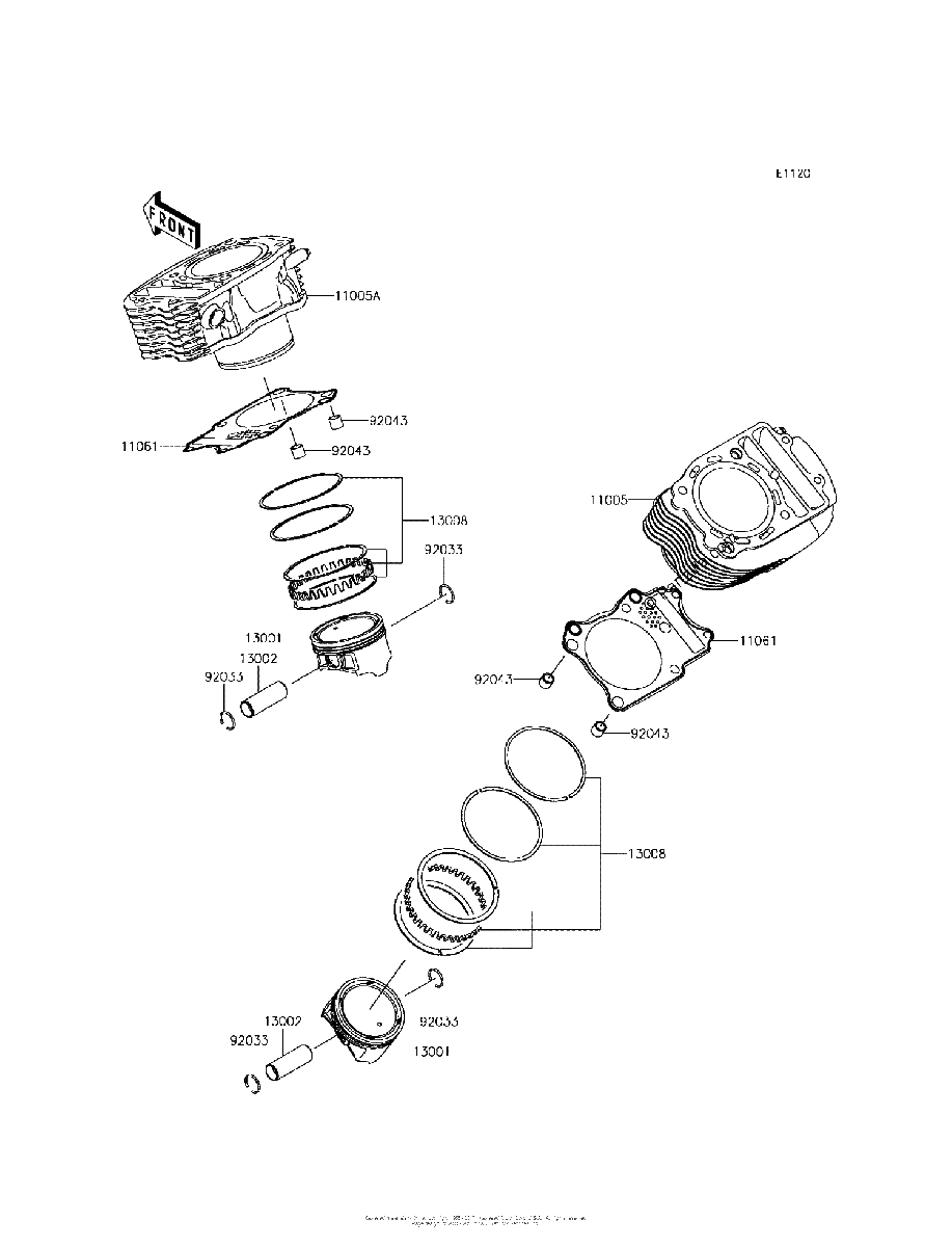 Diagrama de CYLINDER PISTON S