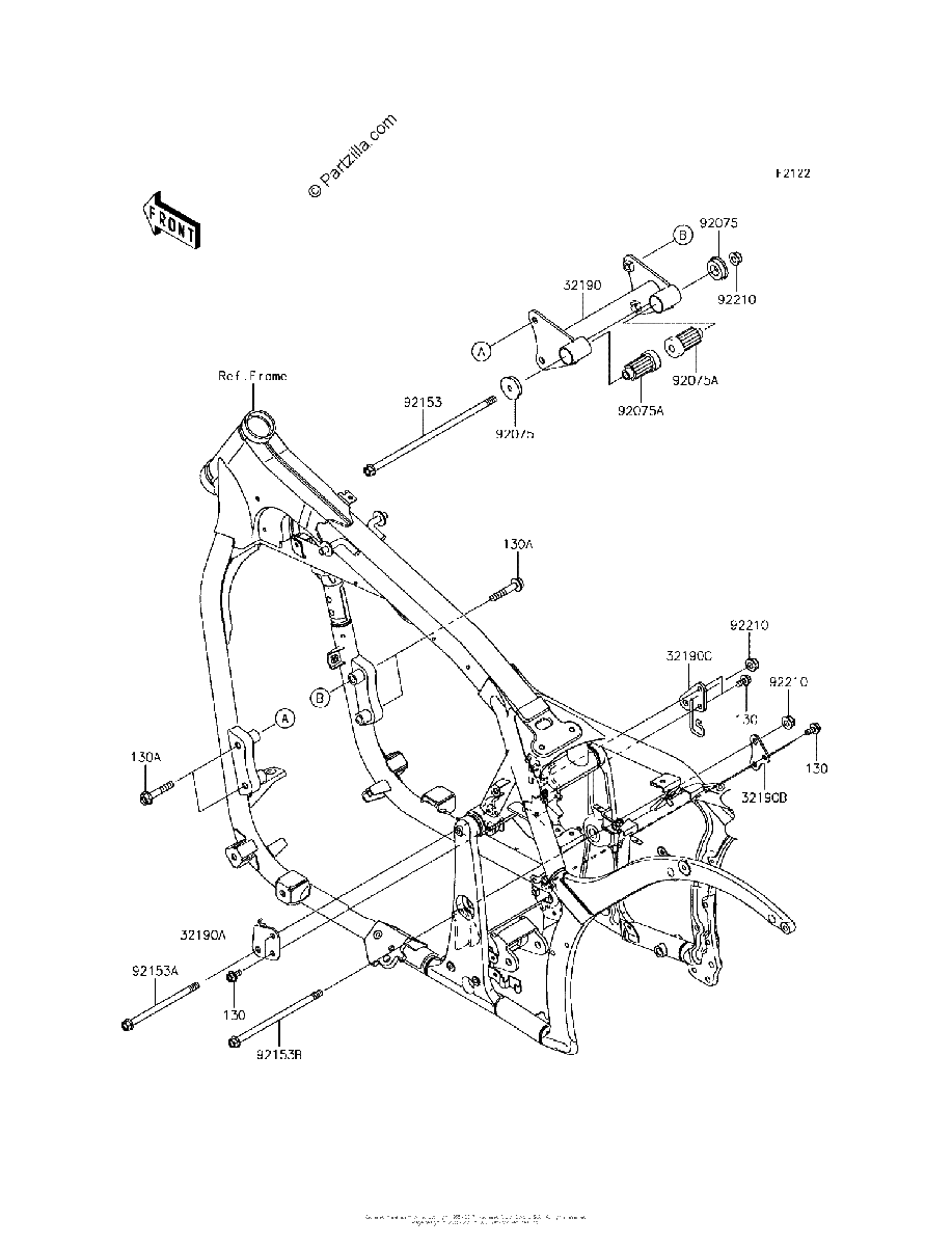 Diagrama de ENGINE MOUNT