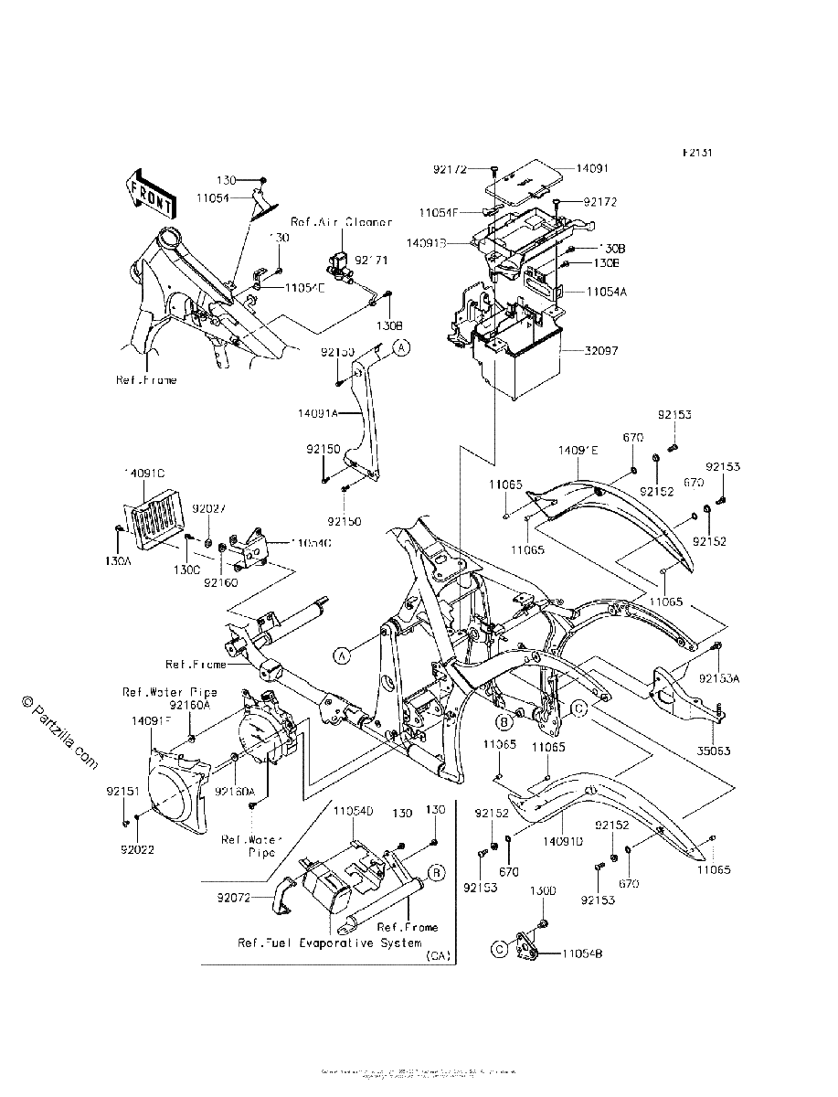 Diagrama de FRAME FITTINGS