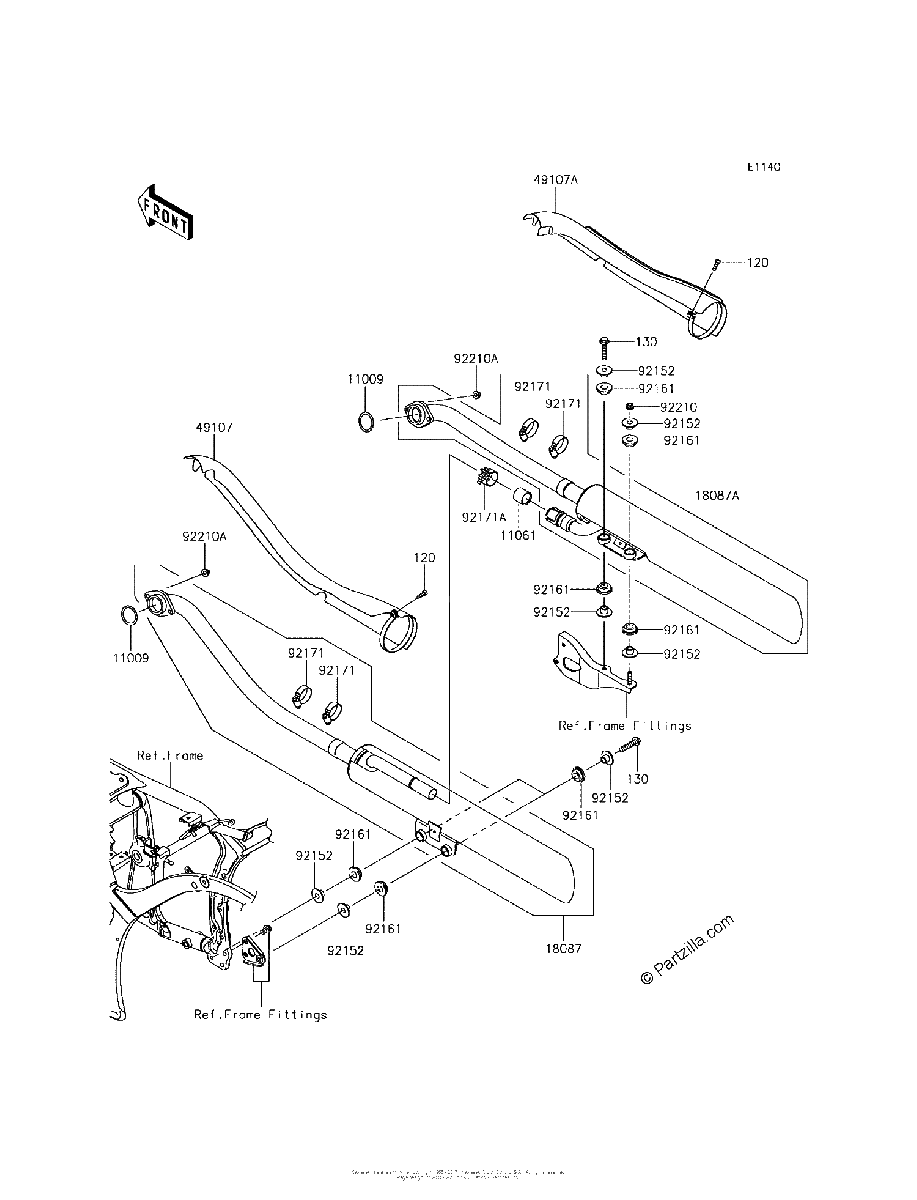 Diagrama de MUFFLER S