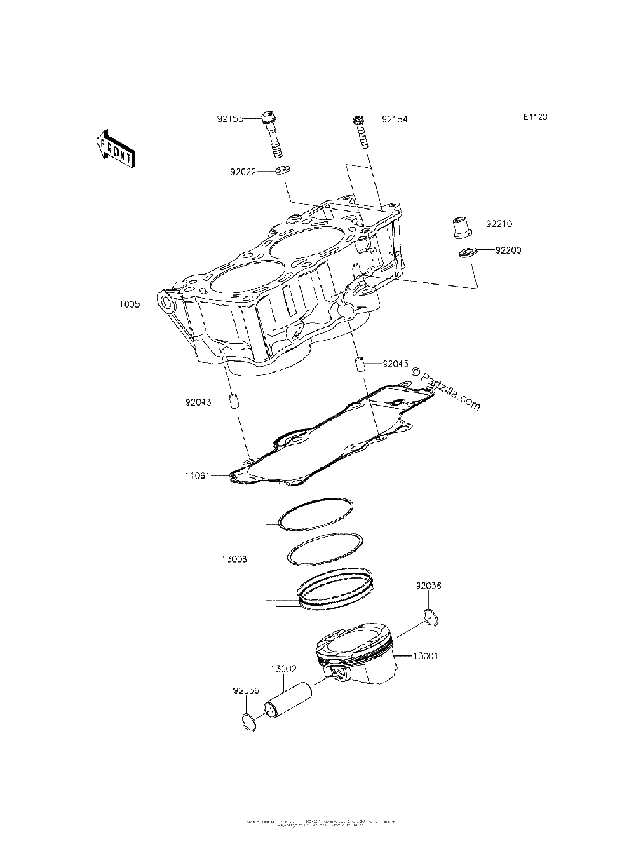 Diagrama de CYLINDER PISTON S