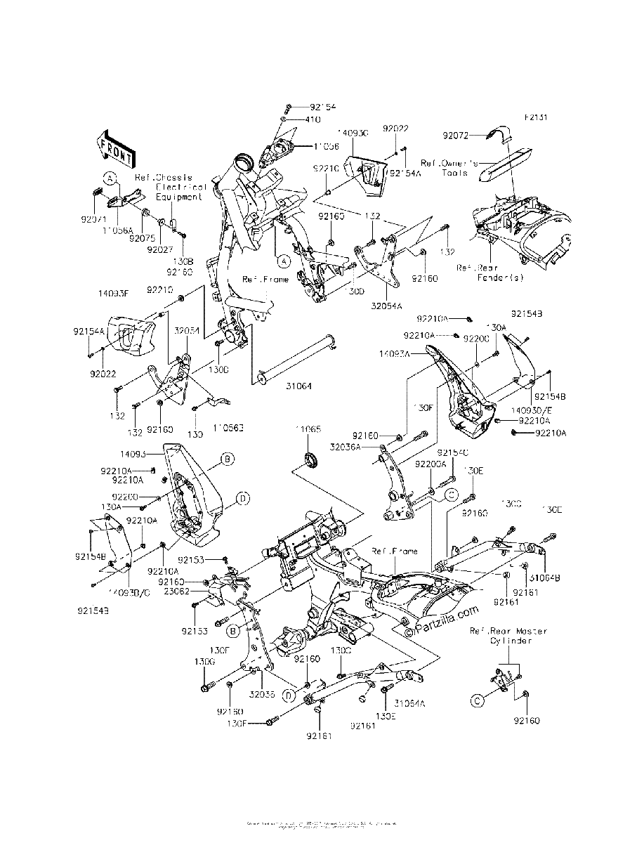 Diagrama de FRAME FITTINGS