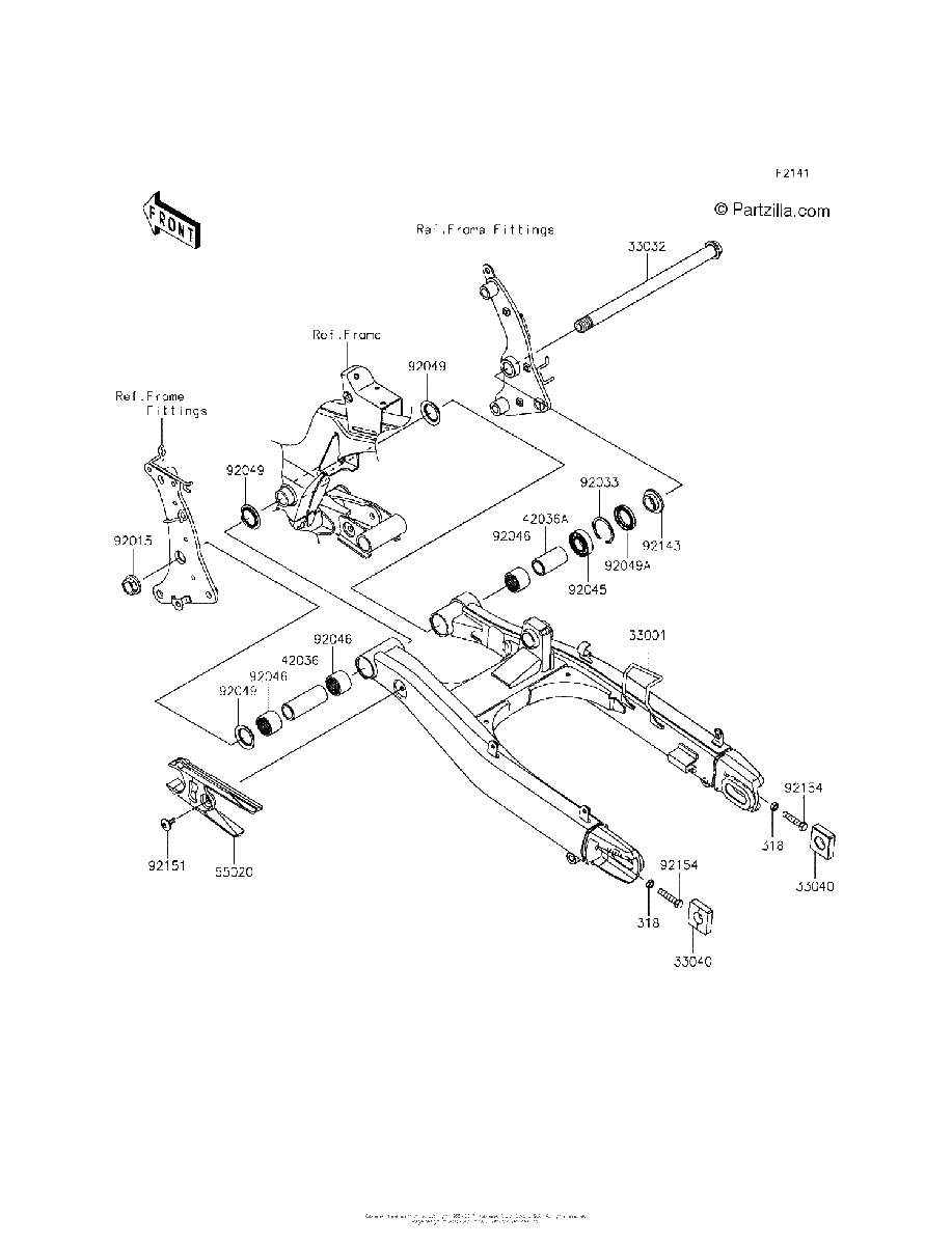 Diagrama de SWINGARM
