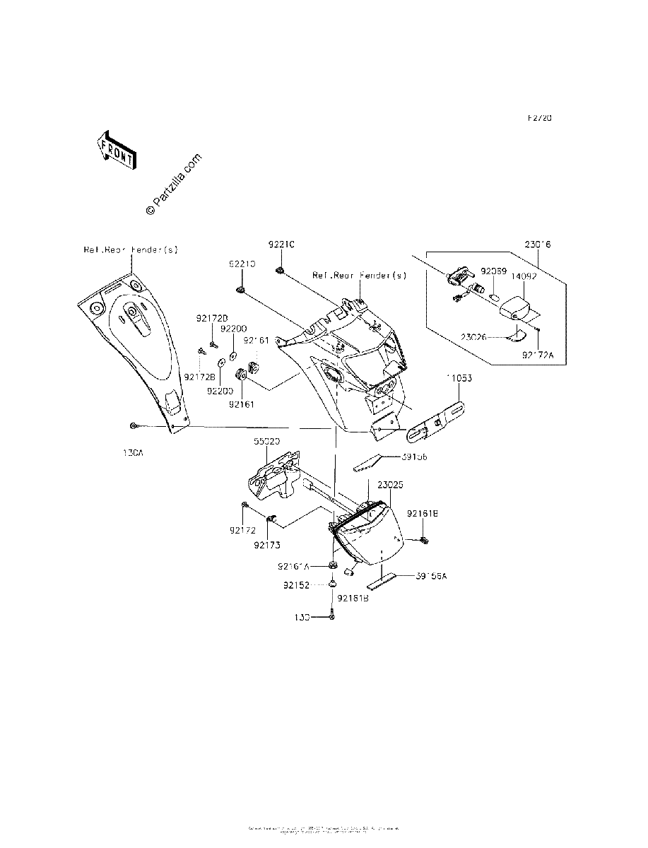 Diagrama de TAILLIGHT S
