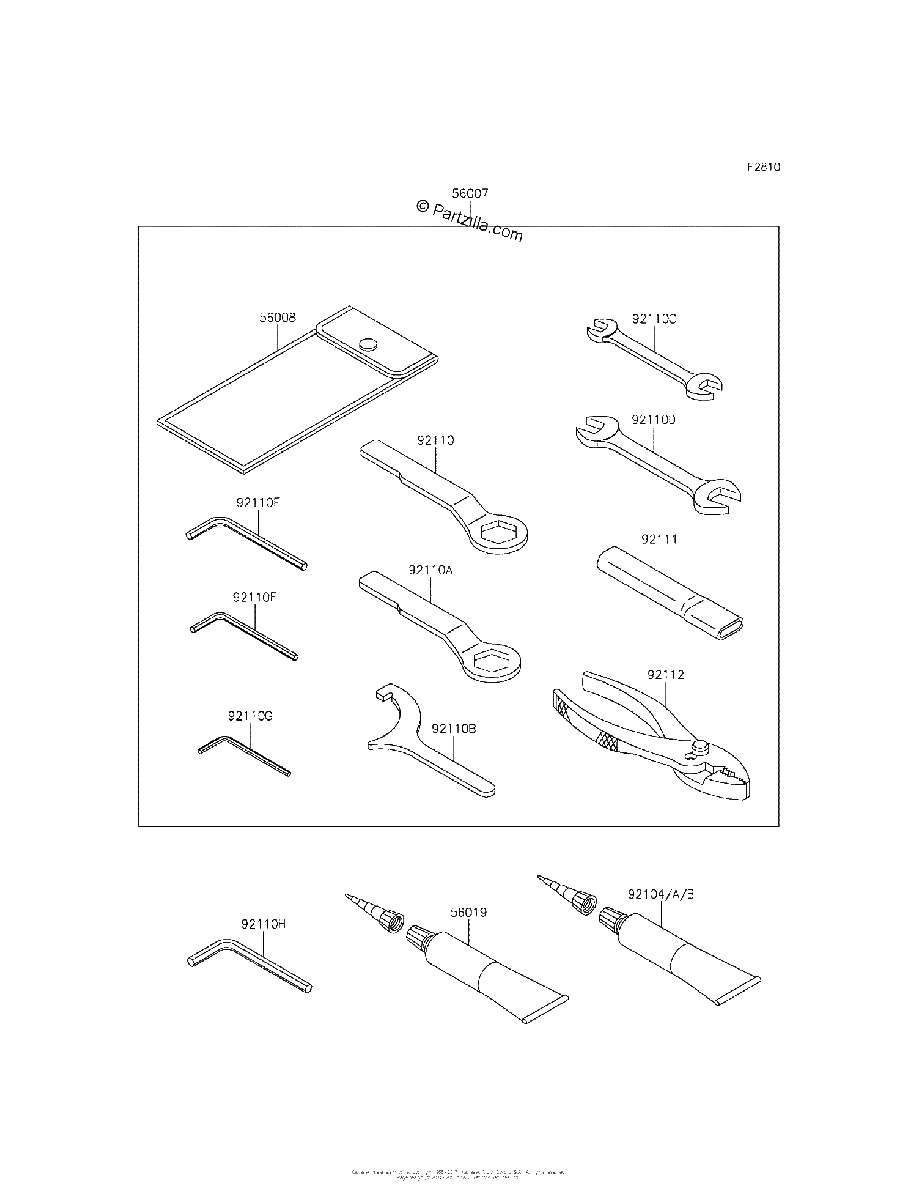 Diagrama de OWNER S TOOLS