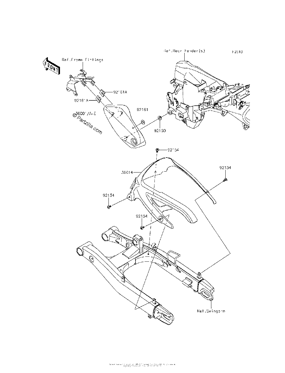 Diagrama de SIDE COVERS CHAIN COVER