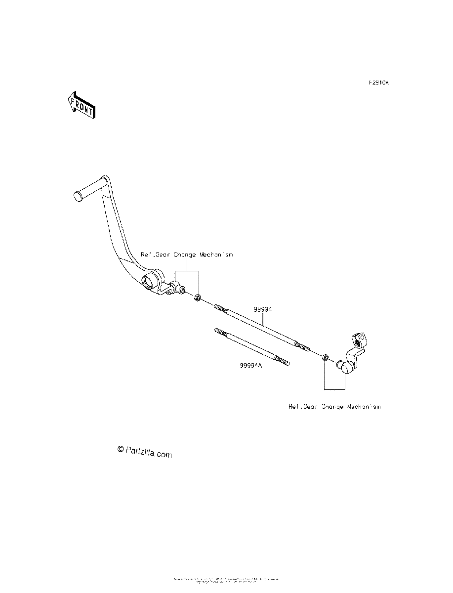 Diagrama de ACCESSORY TIE ROD