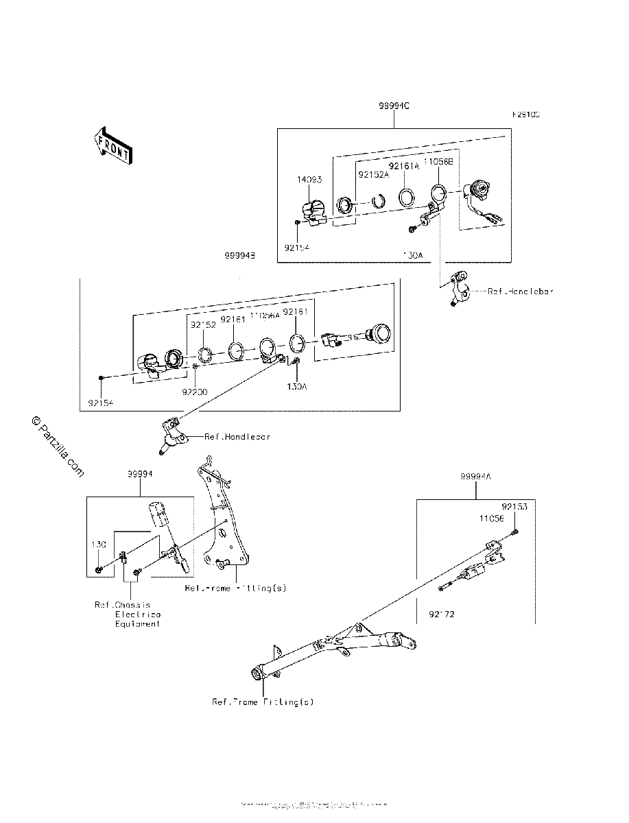 Diagrama de ACCESSORY HELMET LOCK ETC