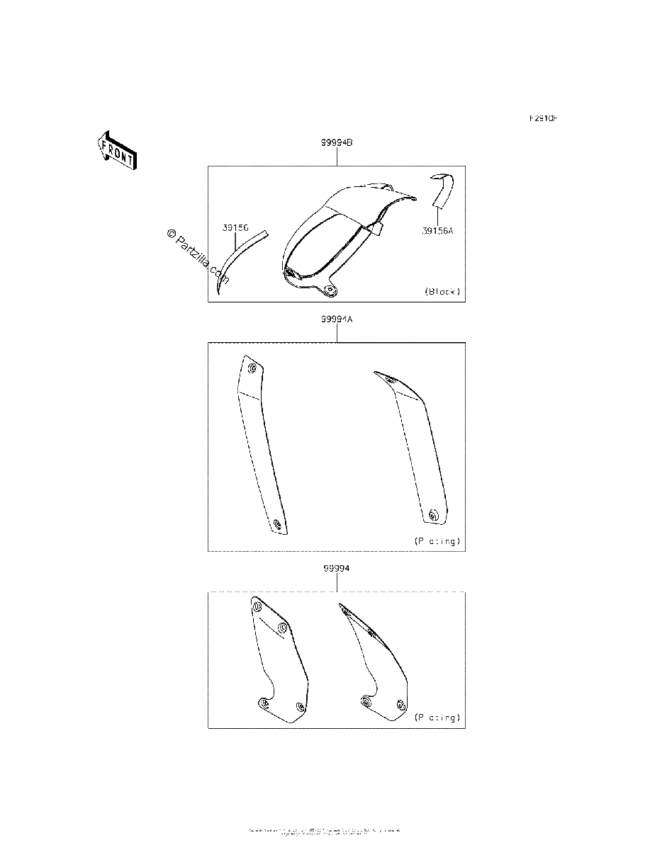 Diagrama de ACCESSORY OUTER COVER