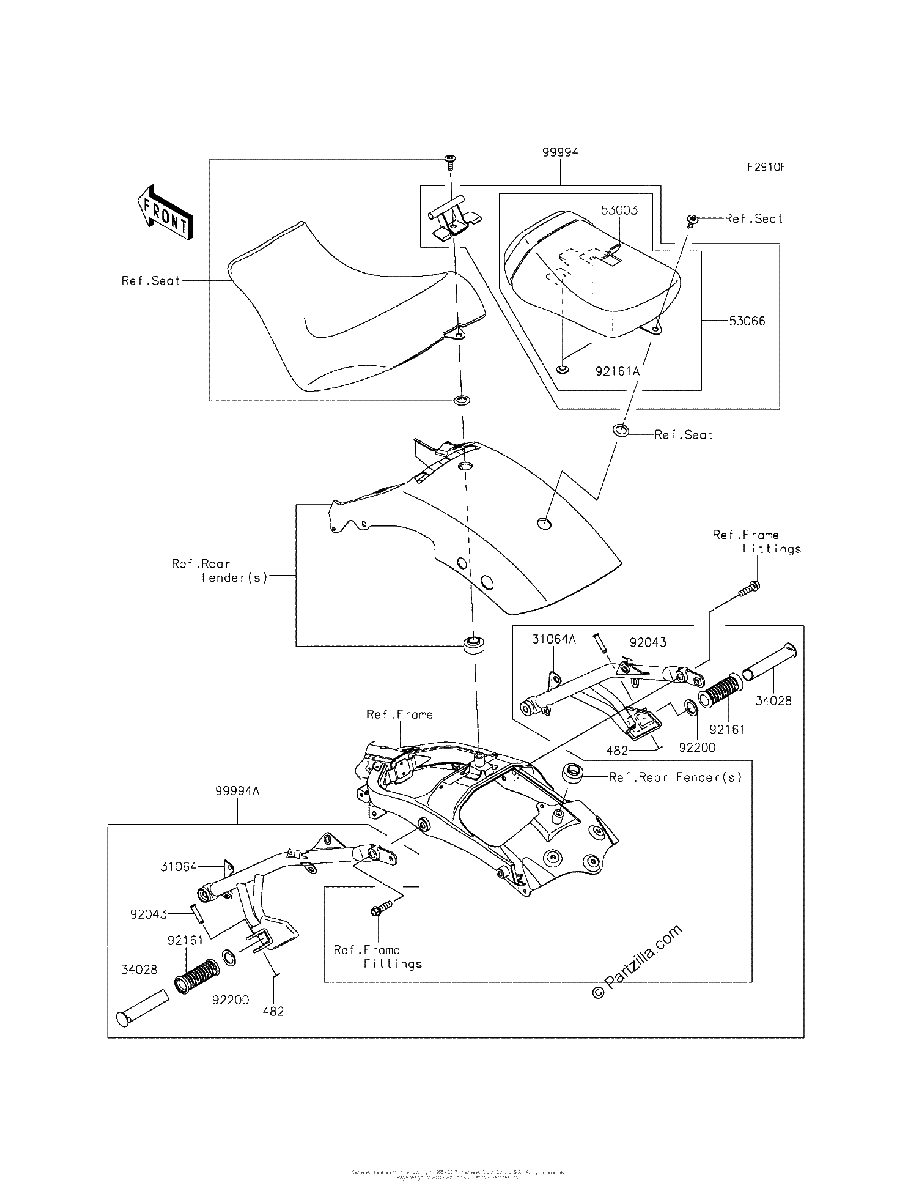Diagrama de ACCESSORY PASSENGER SEAT