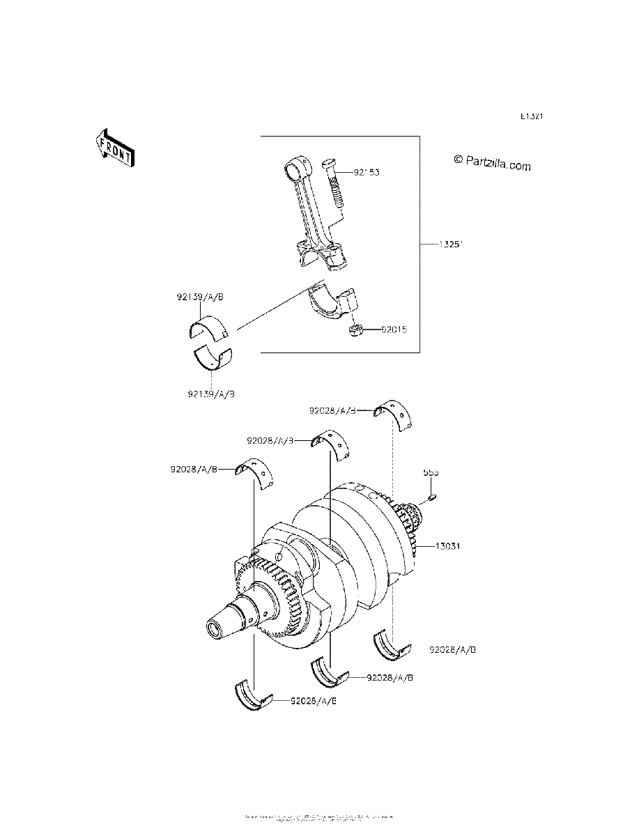 Diagrama de CRANKSHAFT