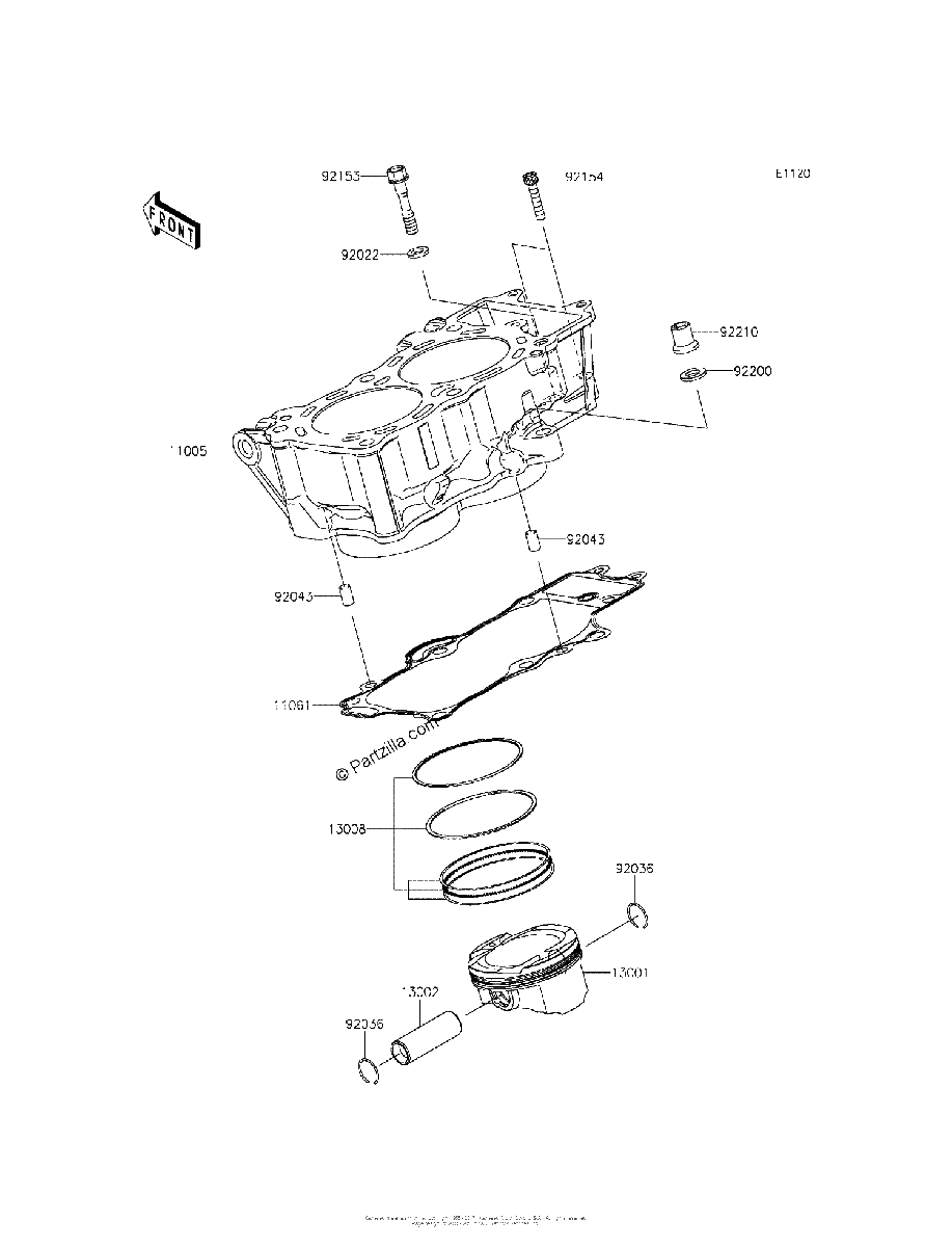 Diagrama de CYLINDER PISTON S