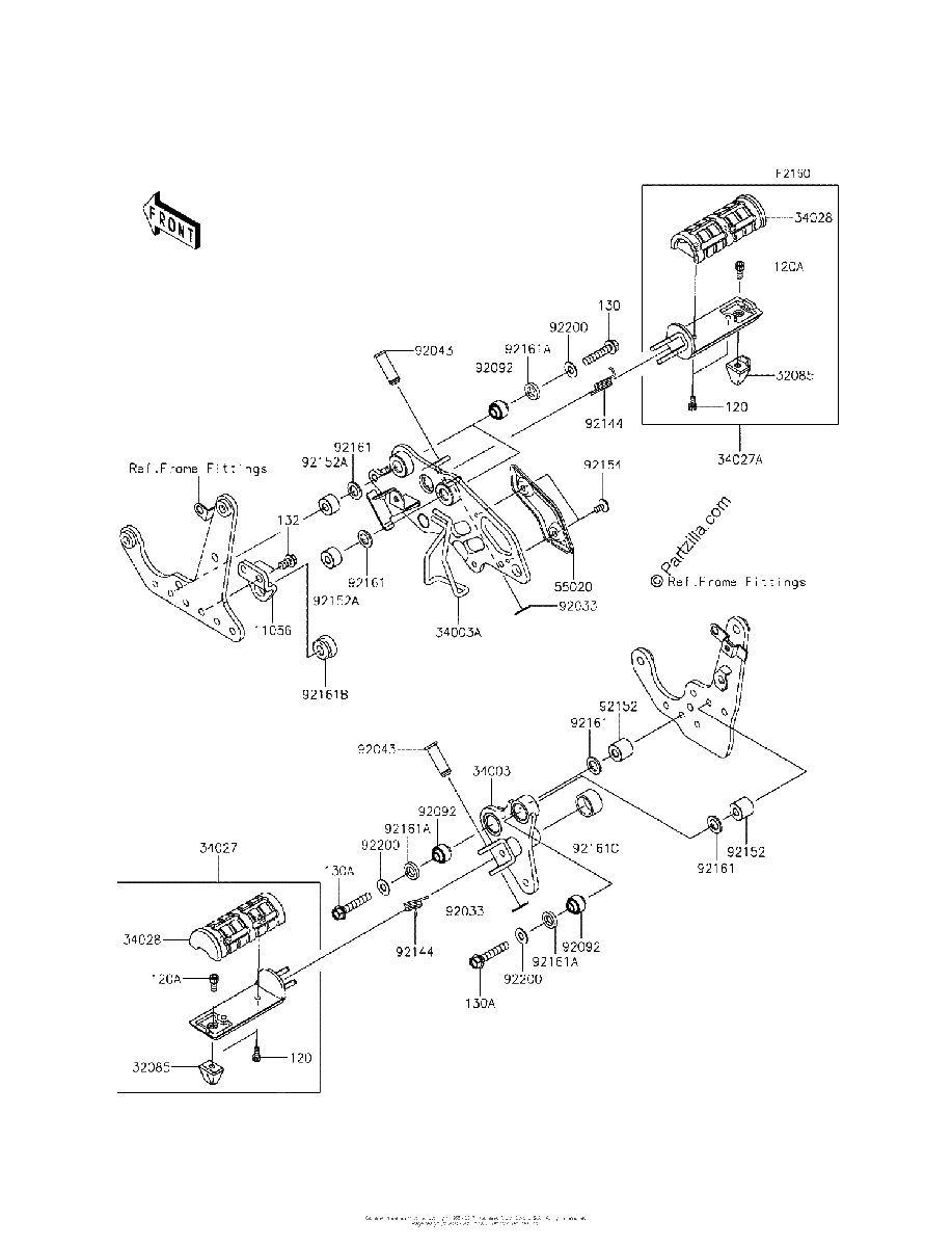 Diagrama de FOOTRESTS