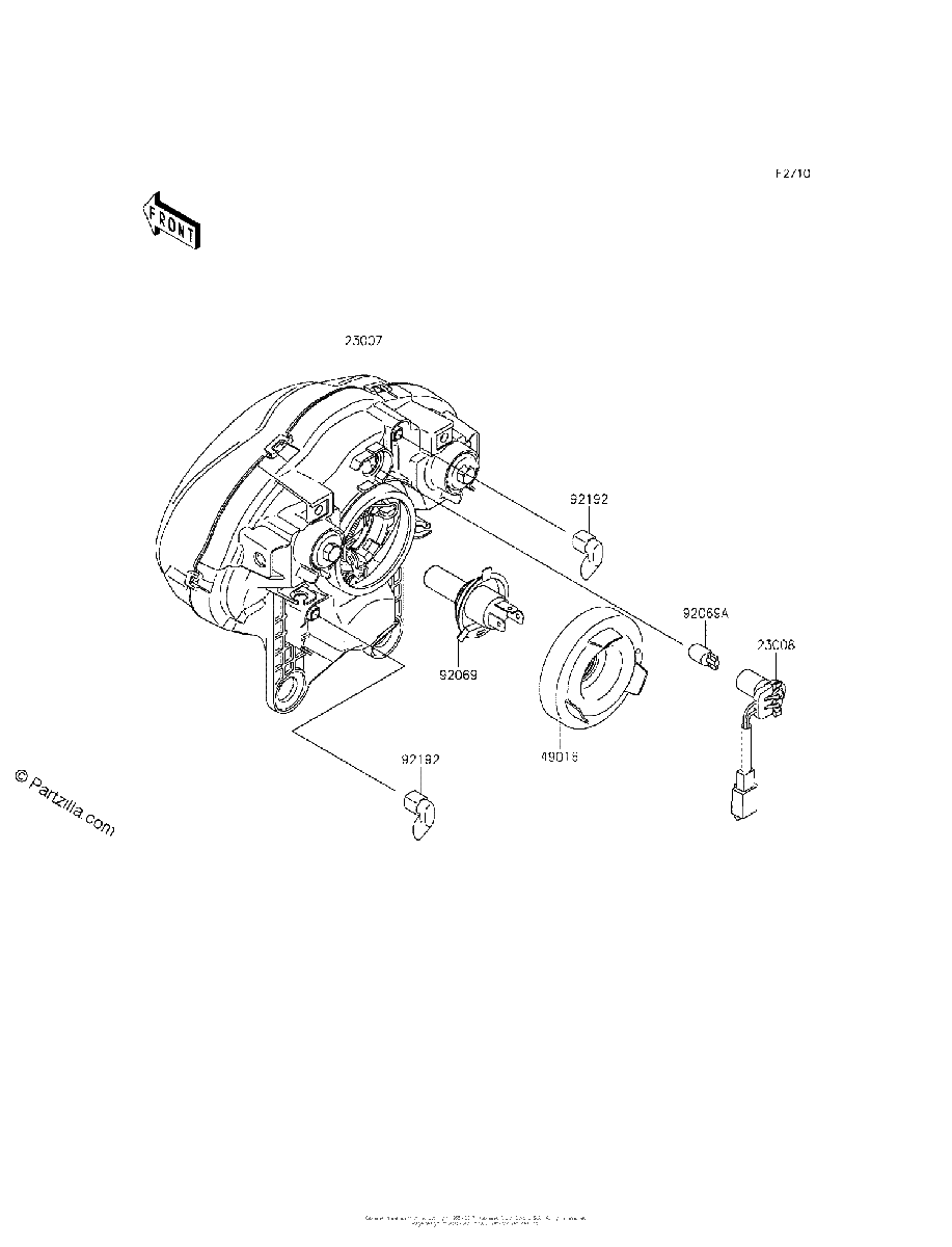 Diagrama de HEADLIGHT S